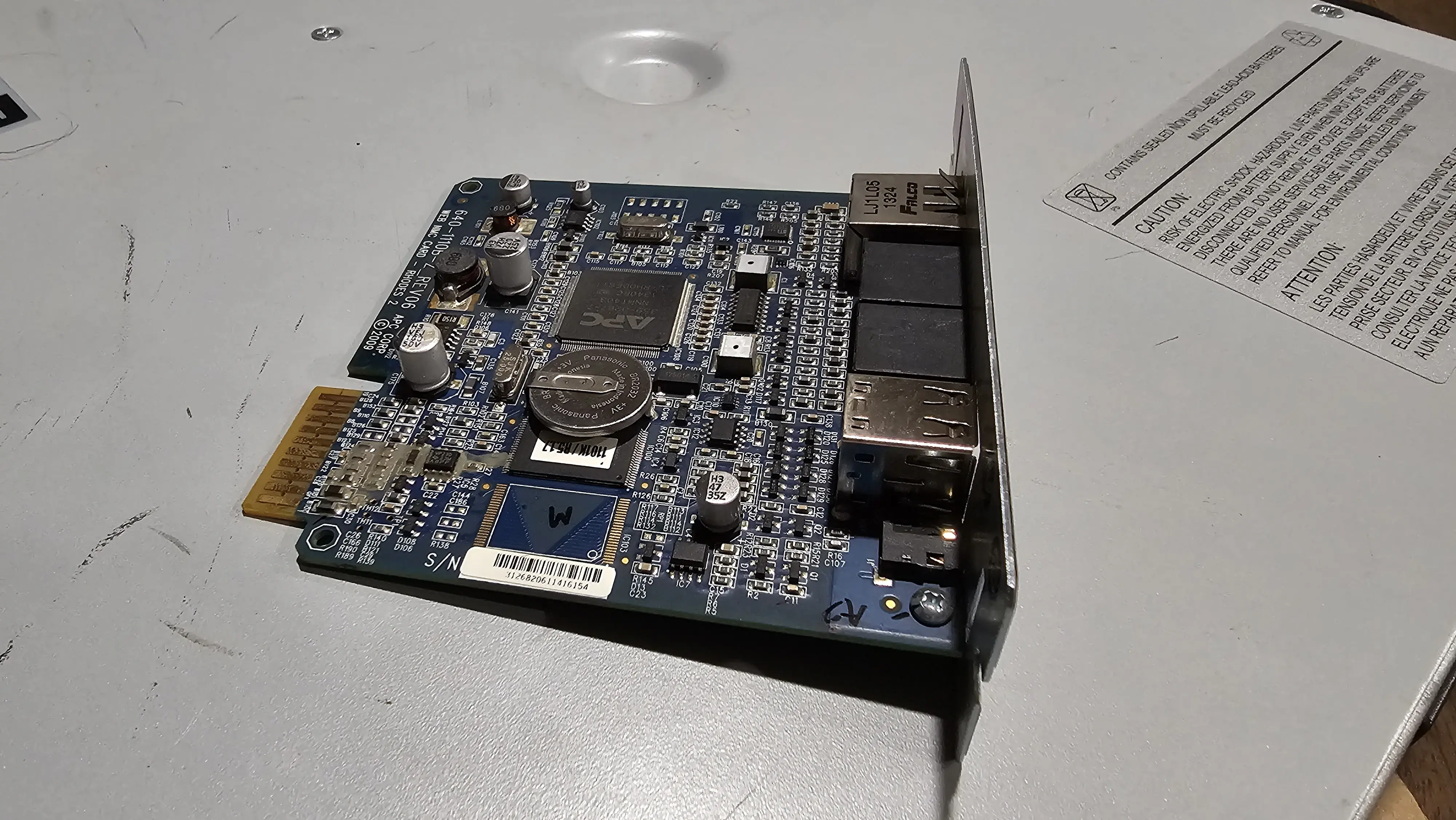 Management Card Installation